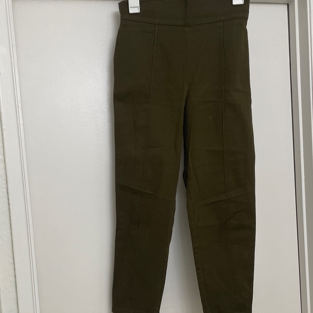 Green pants